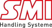 Logo SMI Handling Systeme GmbH, Vakuumheber, Handhabungsgeräte, Kranbaukasten