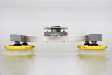 Vakuum Heber eco und flexi smilift, Lastaufnahme für Kartons in Edelstahl, SMI Handling Systeme