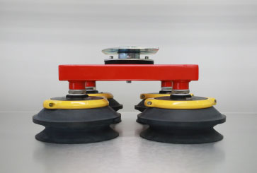 Vakuum Heber eco und flexi smilift, Lastaufnahme für Kartons, SMI Handling Systeme